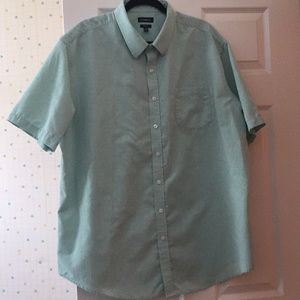 *Croft & Barrow Sleeve Shirt, Light Green, XXL